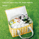 JY2209 Set cestino da picnic portatile a prova d'umidità da campeggio, specifiche:, Red White, Yellow White, Leaves, Red White+150x100cm, Yellow White+150x100cm, Leaves+150x100cm, Red White+150x200cm, Yellow White+150x200cm, Leaves+150x200cm           ...