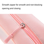 Borsa cosmetica portatile impermeabile trasparente in PVC, dimensioni:, L (Pink), L (Black), L (White), M (Pink), M (Black), M (White), S (Pink), S (Black), S (White)