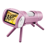 Microscopio elettronico USB per bambini con display 2 pollici