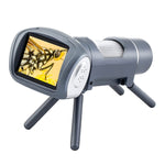 Microscopio elettronico USB per bambini con display 2 pollici