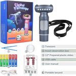 Microscopio elettronico USB per bambini con display 2 pollici