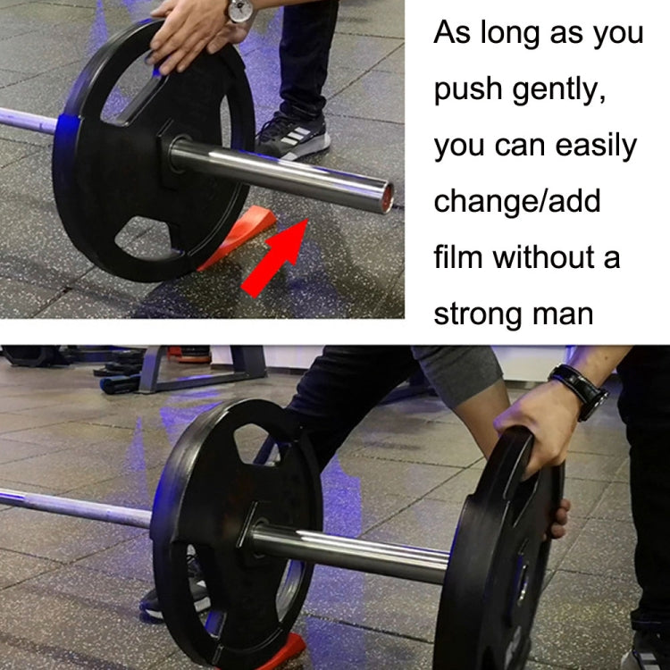 Proteggi piatto per bilanciere con pellicola protettiva in silicone antiscivolo per bilanciere portatile, Barbell Protective Gasket (Black), Barbell Protective Gasket (Red), Barbell Protective Gasket (Blue)