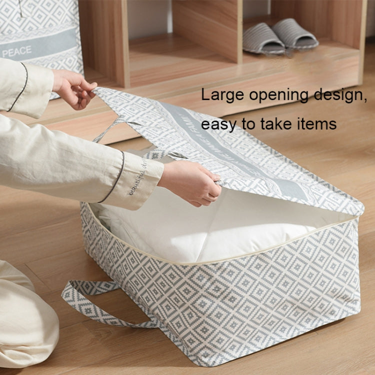 Borsa per il trasloco dell'organizzatore di vestiti per la casa portatile, 50x35x20cm, 60x40x24cm, 60x50x28cm