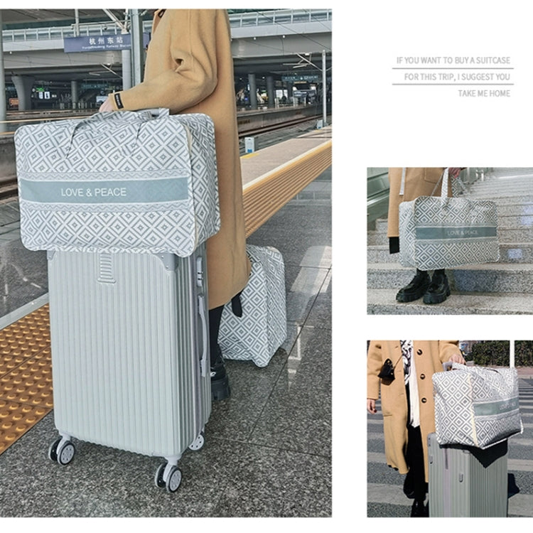 Borsa per il trasloco dell'organizzatore di vestiti per la casa portatile, 50x35x20cm, 60x40x24cm, 60x50x28cm
