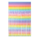 2 PCS 2M Birthday Party Decoration Background Rain Curtain