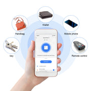 Wallet Key Finder Dispositivo anti-smarrimento intelligente Bluetooth bidirezionale, Two Way Bluetooth Pink, Two Way Bluetooth Yellow, Two Way Bluetooth Green, Two Way Bluetooth Blue, Two Way Bluetooth Black