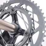 Guarnitura RACEWORK RKRFA per bici da strada in lega di alluminio a 22 velocità, specifiche:, 50-34T without BB, 53-39T without BB, 50-34T with BB, 53-39T with BB
