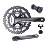 Guarnitura RACEWORK RKRFA per bici da strada in lega di alluminio a 22 velocità, specifiche:, 50-34T without BB, 53-39T without BB, 50-34T with BB, 53-39T with BB