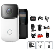 C200 4K Face Recognition WIFI Anti-Shake Outdoor Ciclismo Fotocamera sportiva impermeabile, ((White Set), (Black Set)