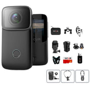 C200 4K Face Recognition WIFI Anti-Shake Outdoor Ciclismo Fotocamera sportiva impermeabile, ((White Set), (Black Set)