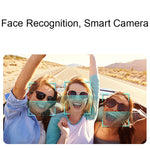Fotocamera sportiva 4K C200 con riconoscimento facciale e WiFi