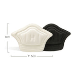 10 paia di sneaker su misura con linguetta sul tallone, tracker anti-usura e anti-caduta, spessore:, 5mm (Beige), 5mm (Black), 10mm (Beige), 10mm (Black)