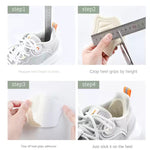 10 paia di sneaker su misura con linguetta sul tallone, tracker anti-usura e anti-caduta, spessore:, 5mm (Beige), 5mm (Black), 10mm (Beige), 10mm (Black)