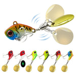 HENG JIA Rotazione Distante Sequin VIB Esca Finta, 9g, 13g, 16g, 22g