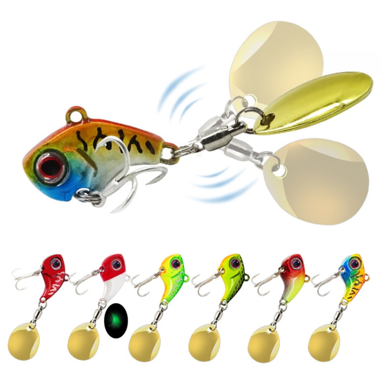 HENG JIA Rotazione Distante Sequin VIB Esca Finta, 9g, 13g, 16g, 22g