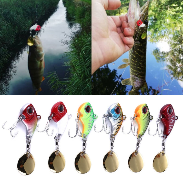 HENG JIA Rotazione Distante Sequin VIB Esca Finta, 9g, 13g, 16g, 22g