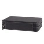 12 Bit Zipper Watch Box Storage Display Box PU Zipper Bag Watch Box, 12 Bit