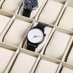 Scatola portaoggetti per orologio in pelle PU a 24 bit, 24 Bit