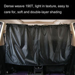 Tenda per tenda parasole per auto Tenda divisoria per privacy per auto, Size: 134x78cm