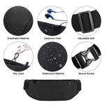 Sport all'aria aperta Corsa Marsupio per telefono aderente ultraleggero di grande capacità, Yellow, Black, Blue, Grey, Silver