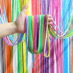Puntelli a sorpresa per feste di compleanno con tenda da pioggia a colori da 1x2,5 m, 1x2.5M