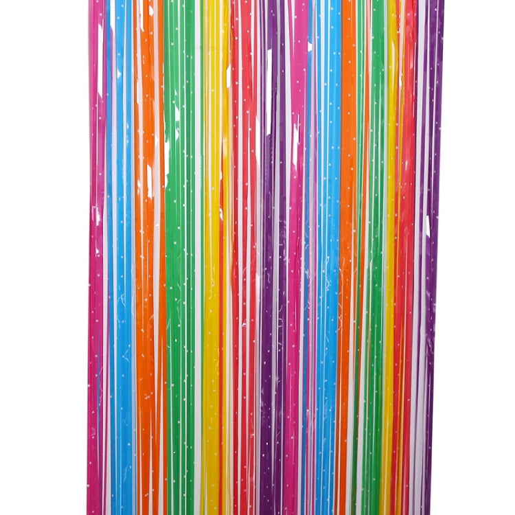 Puntelli a sorpresa per feste di compleanno con tenda da pioggia a colori da 1x2,5 m, 1x2.5M