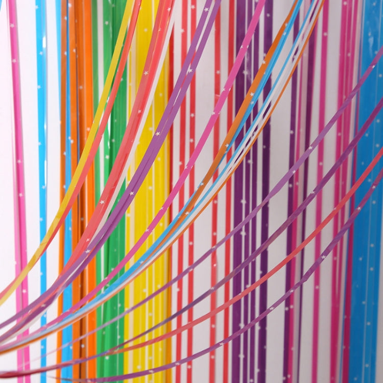 Puntelli a sorpresa per feste di compleanno con tenda da pioggia a colori da 1x2,5 m, 1x2.5M