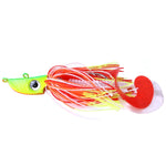 HENGJIA JIG Fish Head Beard Lead Hook, 20G, 40G, 60G, 80G, 100G, 120G
