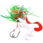 HENGJIA JIG Fish Head Beard Lead Hook, 20G, 40G, 60G, 80G, 100G, 120G
