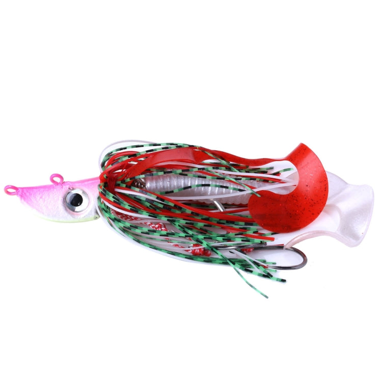 HENGJIA JIG Fish Head Beard Lead Hook, 20G, 40G, 60G, 80G, 100G, 120G
