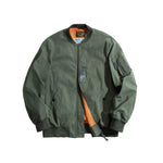 W2007119 Bomber retrò Uniforme da baseball casual per l'autunno e l'inverno, M, XL, 2XL, 3XL