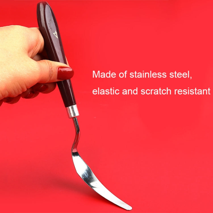 Coltello per pittura a guazzo per pittura acrilica, 10 PCS Plastic Handle 1, 10 PCS Plastic Handle 2, 10 PCS Plastic Handle 3, 10 PCS Plastic Handle 4, 10 PCS Plastic Handle 5, 1 Sets/5PCS Plastic Handle, 10 PCS Wooden Handle 1, 10 PCS Wooden Handle 2 ...