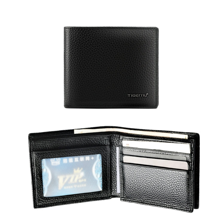 Tigernu T-S8002 Portafoglio multi-card da uomo Portamonete da lavoro, T-S8002 Black