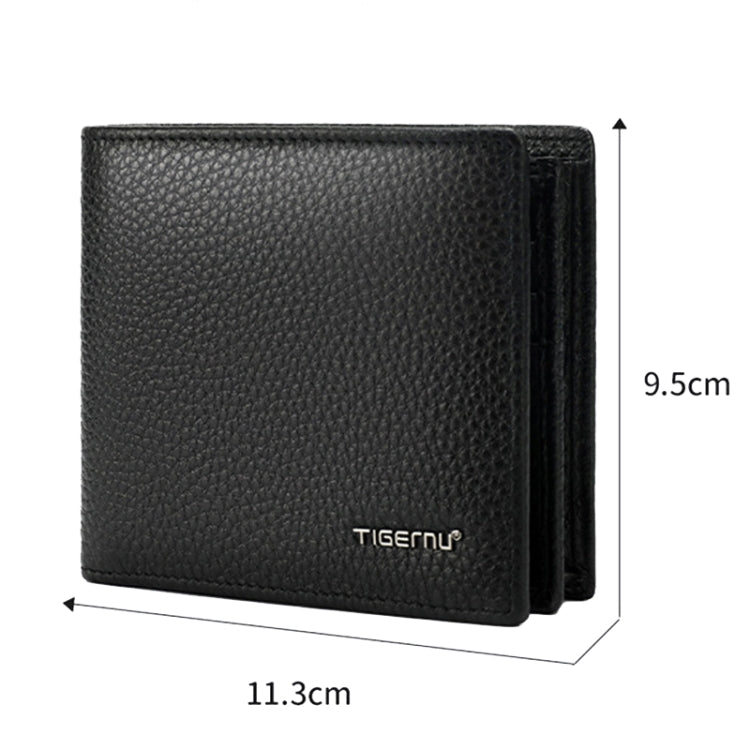 Tigernu T-S8002 Portafoglio multi-card da uomo Portamonete da lavoro, T-S8002 Black