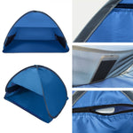 Tenda parasole per poggiatesta parasole ad apertura rapida per interni ed esterni, dimensioni:, M 70x50x45cm, L 80x50x55cm