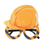3 pezzi per feste di compleanno per bambini, occhiali divertenti per foto, Logging Truck, Forklift, Tanker Truck, Small Crane, Bulldozer, Engineering Cap, Expel Soil Machine, Dump Truck, Excavator, Grinder, Screw Machine, Crane, Bus, Red Excavator     ...