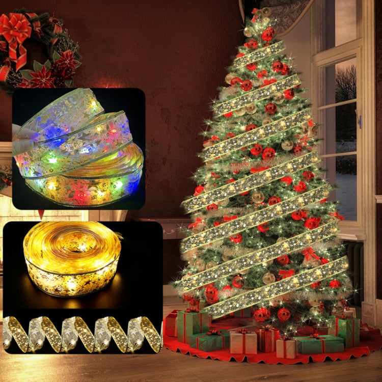 Luci a LED natalizie Luci a corda a doppio nastro abbronzanti, 1m, 2m, 4m, 5m