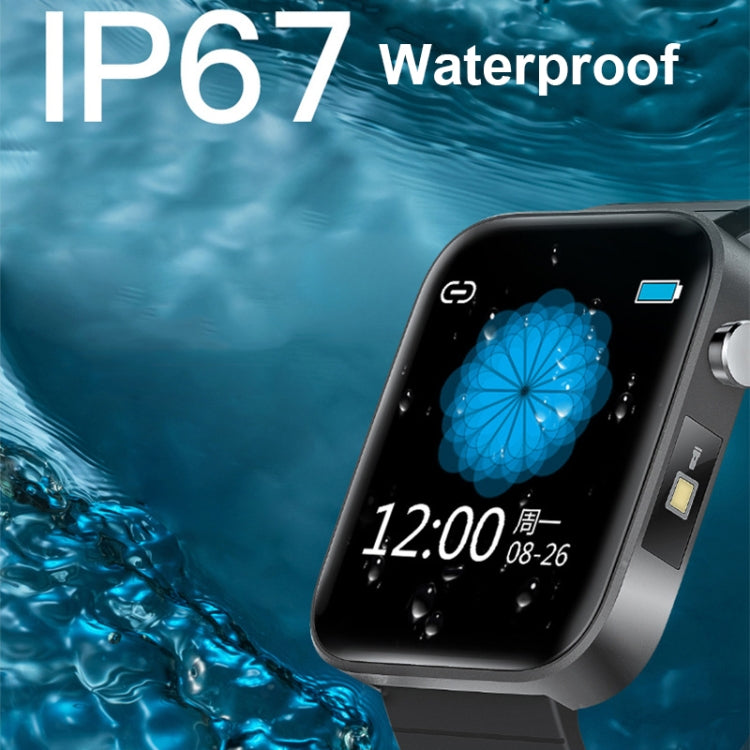 T68 Smart Watch con monitoraggio della temperatura corporea da 1,54 pollici con funzione torcia
