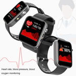 T68 Smart Watch con monitoraggio della temperatura corporea da 1,54 pollici con funzione torcia