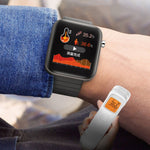 T68 Smart Watch con monitoraggio della temperatura corporea da 1,54 pollici con funzione torcia