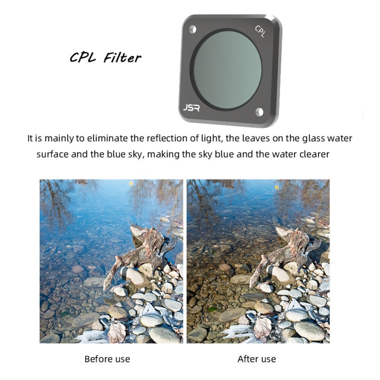 Filtri ottici JUNESTAR per DJI Action 2