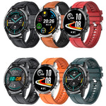 I9 Orologio da 1,3 pollici per il monitoraggio della frequenza cardiaca/pressione sanguigna/ossigeno nel sangue, Black, Red, Orange, Green, Black Leather, Brown Leather, Black Steel, Silver Steel