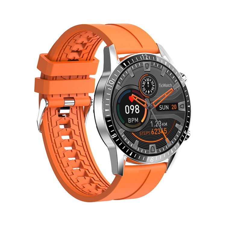 I9 Orologio da 1,3 pollici per il monitoraggio della frequenza cardiaca/pressione sanguigna/ossigeno nel sangue, Black, Red, Orange, Green, Black Leather, Brown Leather, Black Steel, Silver Steel
