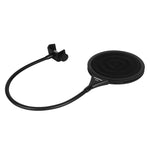Filtro pop per microfono Alctron MPF02 con collo in acciaio
