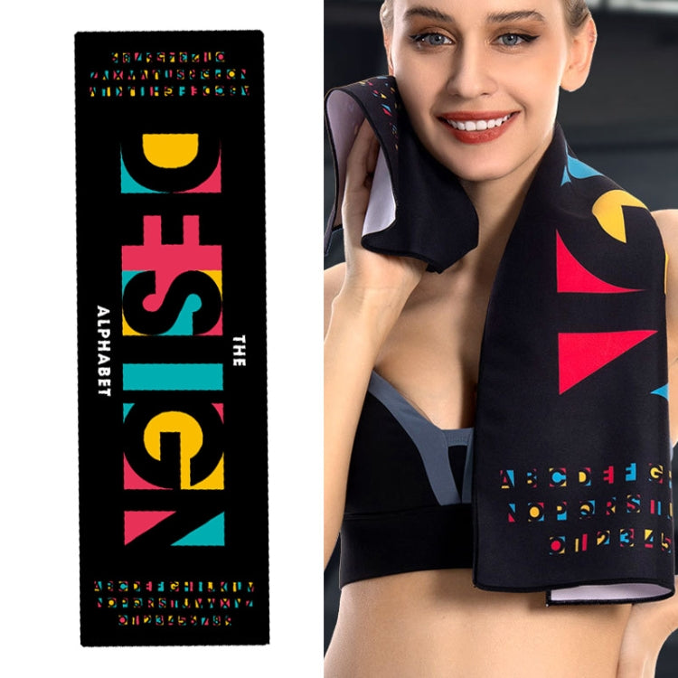 YDJ1223-1 Asciugamano sportivo portatile a doppia faccia in microfibra con stampa ad asciugatura rapida, dimensioni:, Sports Towel(DESIGN), Sports Towel(Wait For You In Painting), Sports Towel(Summer), Sports Towel(Haruka Dreamland), Sports Towel(Happy...