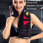 YDJ1223-1 Asciugamano sportivo portatile a doppia faccia in microfibra con stampa ad asciugatura rapida, dimensioni:, Sports Towel(DESIGN), Sports Towel(Wait For You In Painting), Sports Towel(Summer), Sports Towel(Haruka Dreamland), Sports Towel(Happy...