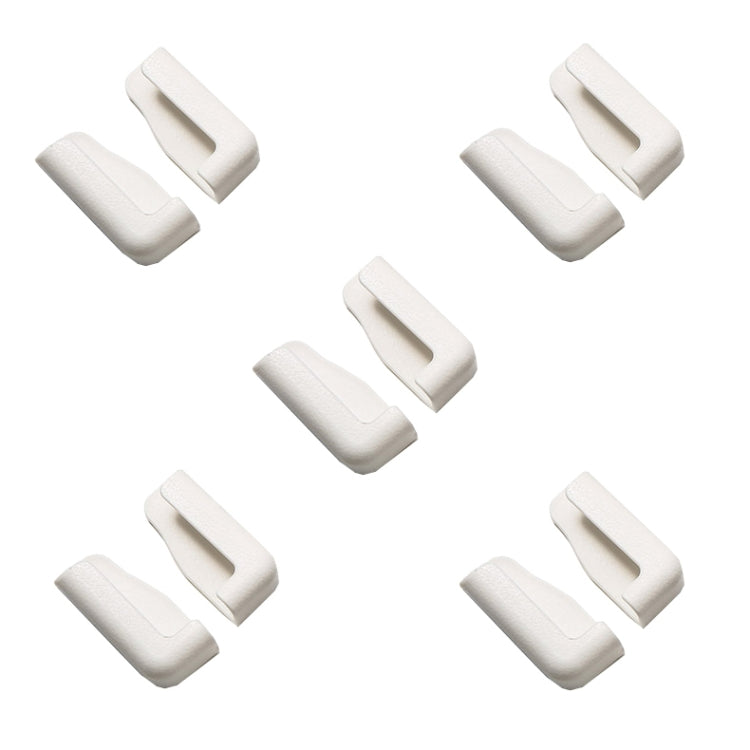 5 paia staffa per telefono cellulare per auto cruscotto navigazione staffa regolabile, 5 Pairs White, 5 Pairs Yellow, 5 Pairs Pink, 5 Pairs Navy