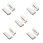 5 paia staffa per telefono cellulare per auto cruscotto navigazione staffa regolabile, 5 Pairs White, 5 Pairs Yellow, 5 Pairs Pink, 5 Pairs Navy