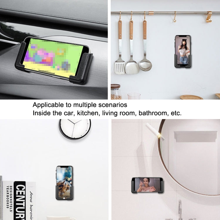 5 paia staffa per telefono cellulare per auto cruscotto navigazione staffa regolabile, 5 Pairs White, 5 Pairs Yellow, 5 Pairs Pink, 5 Pairs Navy