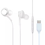 115 Cuffie cablate con chip digitale di tipo C, For Samsung  Note 10 (White), For Samsung Note 10 (Black)